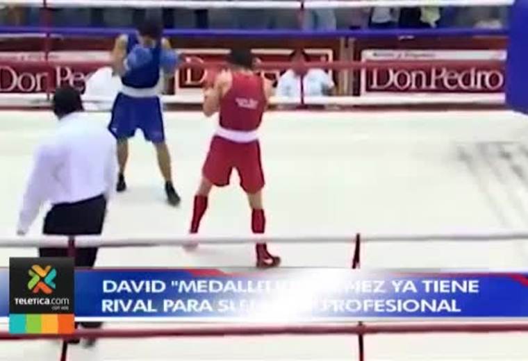 Boxeador David "Medallita" Jiménez ya tiene rival para su debut como profesional