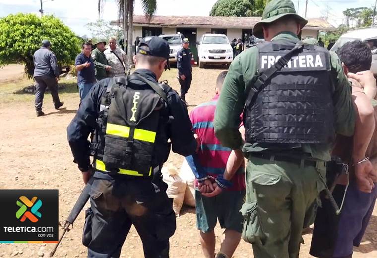 Operativo "Lapa 2" dejó a 56 nicaragüenses deportados por Migración en Crucitas