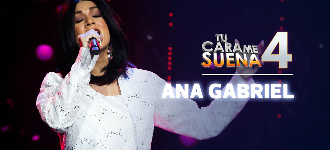 Valeria Sibaja cantó como Ana Gabriel en la gala 10 de Tu Cara Me Suena