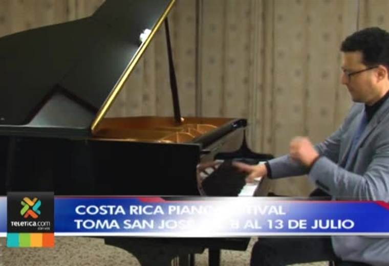 Festival dedicado al piano se realizará en Costa Rica a partir de la próxima semana