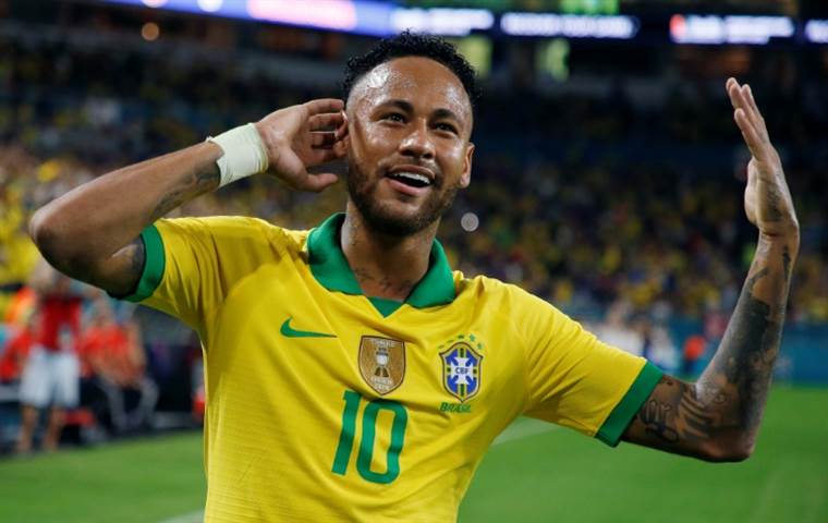 Neymar regresa con gol y Brasil empata con Colombia en amistoso en ...