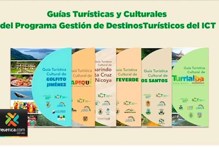 Lanzan seis guías turísticas para descubrir Costa Rica