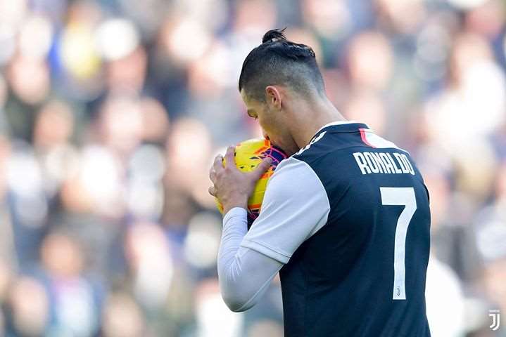Cristiano volvió al centro de entrenamiento de la Juventus después de dos meses 