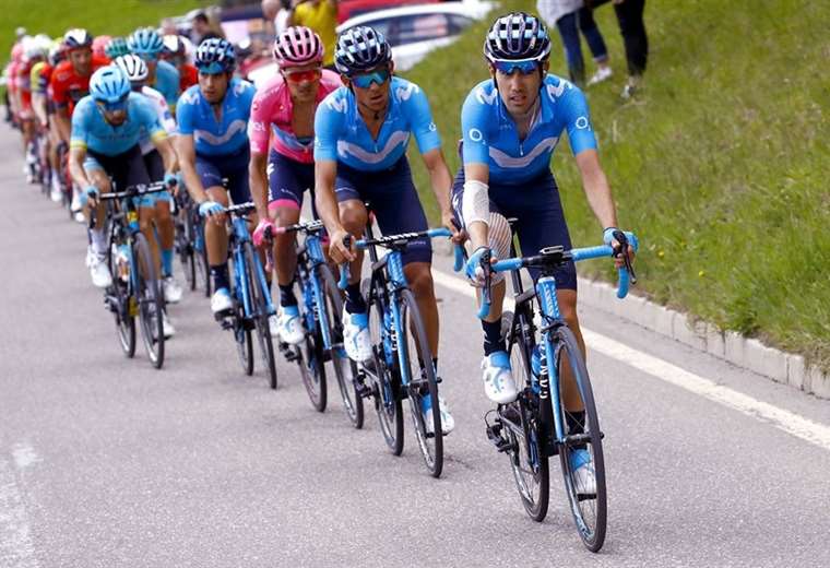 Richard Carapaz será el líder del Team Ineos en el Giro y pide a Andrey Amador a su lado 