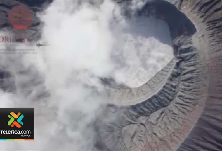 El Volcán Rincón de la Vieja registra importantes erupciones en los últimos cuatro días