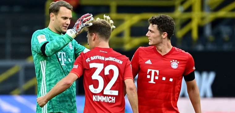 Una joya de Kimmich tumba al Dortmund y pone en bandeja el título al Bayern