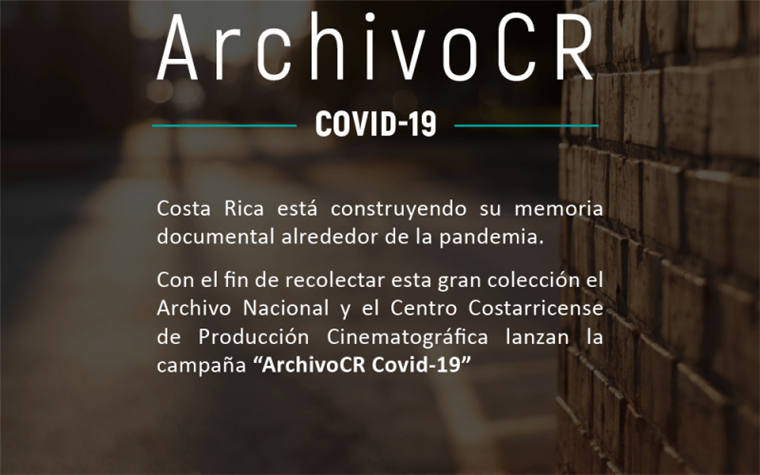 'ArchivoCR COVID-19' pretende recolectar material para documentar pandemia