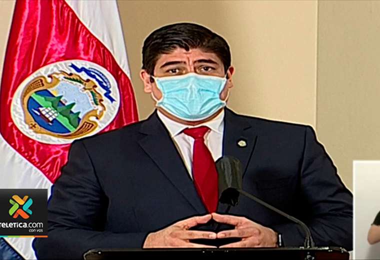 Presidente Alvarado: "Esto es similar a una guerra"