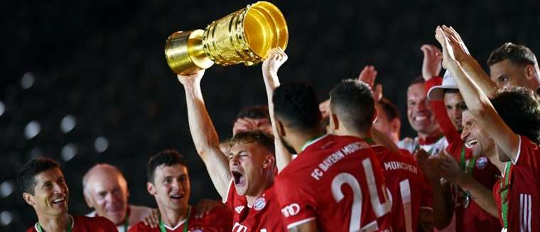 Bayern se pasea en la final de Copa y sueña ya con el 'triplete'