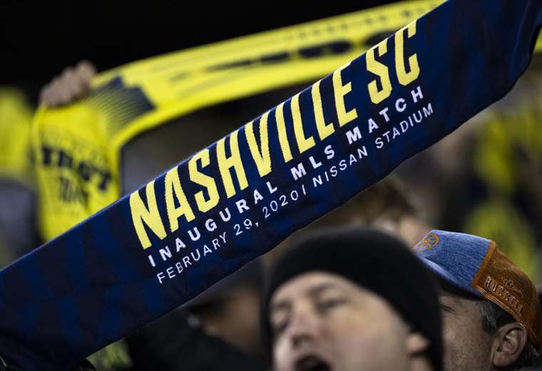 MLS pospone partido del Nashville por contagio de cinco jugadores