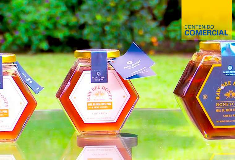 Blue Zones Nicoya ofrece miel de abeja 100% pura