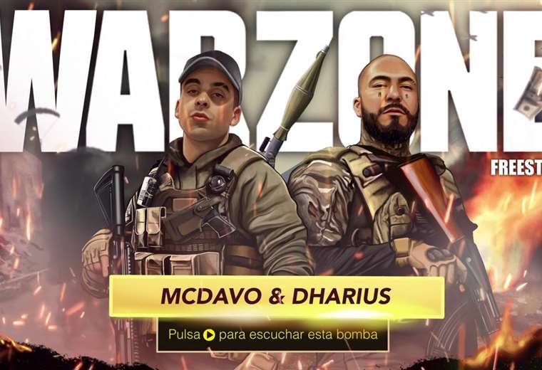 Mc Davo presenta 'Warzone Freestyle' con Dharius