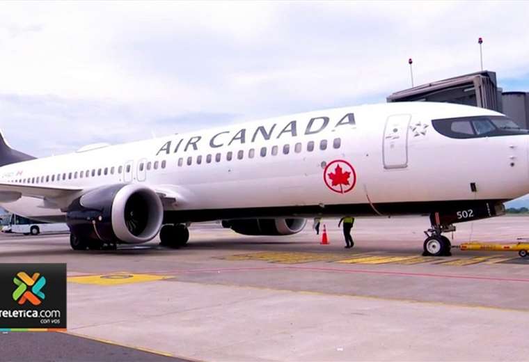 Air Canada retoma sus vuelos con Costa Rica