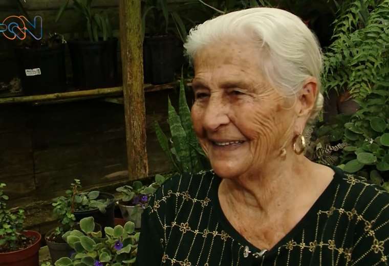 Tita Tere tiene 83 años y es la abuelita de todo San Jerónimo
