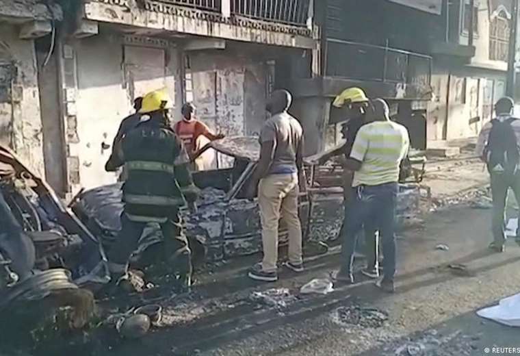 Al menos 62 muertos por la explosión de un camión cisterna en Haití