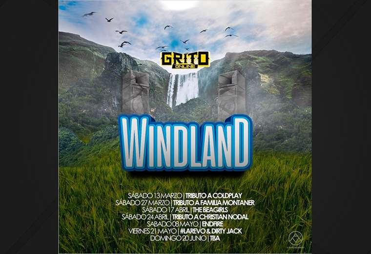 Festival de música WindLand anuncia su agenda 