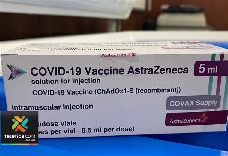 CCSS tiene "reservadas" segundas dosis de AstraZeneca para aplicar en julio y agosto