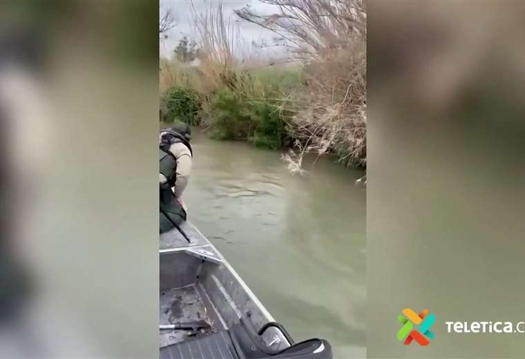 Video: dos pequeños niños migrantes fueron rescatados en río de Texas