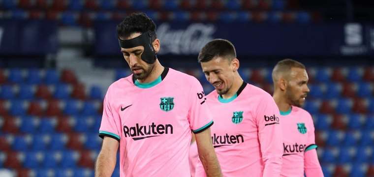 Barcelona empata 3-3 con el Levante y se complica LaLiga
