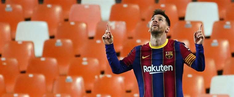 Messi. AFP