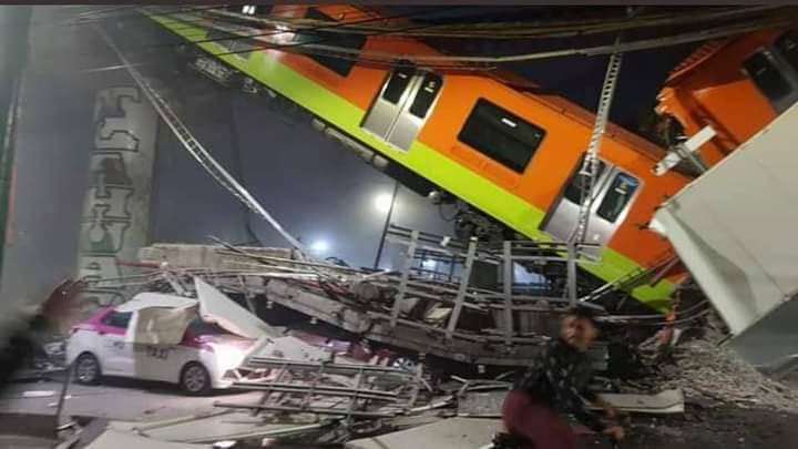Accidente en metro de Ciudad de México deja 13 muertos y unos 70 heridos