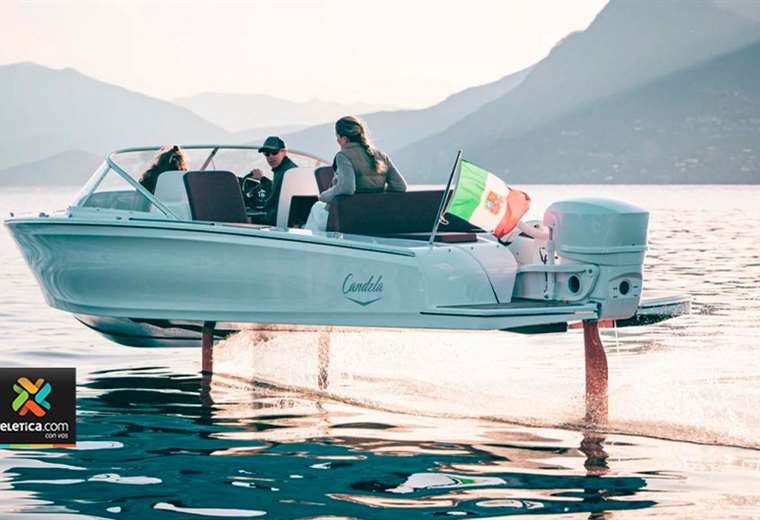 Crean primer barco eléctrico que “vuela” sobre el agua