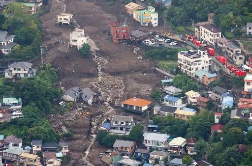 Disminuye esperanza de encontrar supervivientes tras deslizamiento en Japón