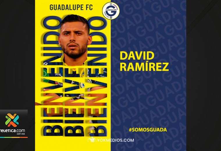 David Ramírez es la nueva ficha de Guadalupe FC 