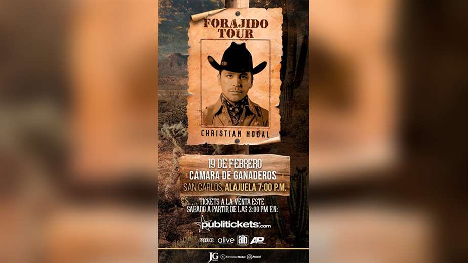 Este Sábado Salen A La Venta Las Entradas Para El Concierto De Christian Nodal Teletica 0611