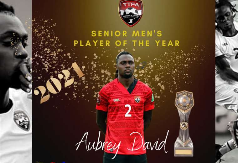 Aubrey David ganó el premio al Jugador del Año en Trinidad y Tobago