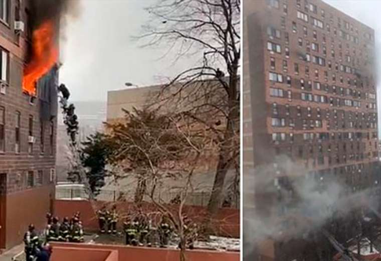 Al menos 20 muertos y más de 60 heridos en incendio en Nueva York