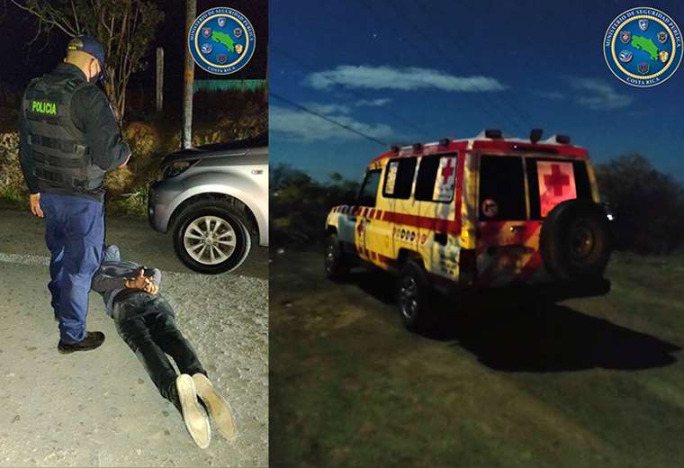 Policía captura a sospechoso de robar ambulancia en Guanacaste