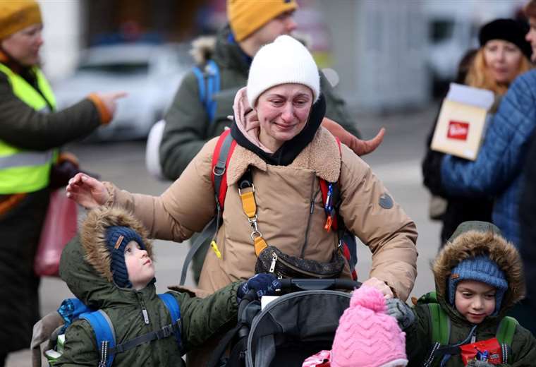 Diez millones de personas han huido de sus hogares en Ucrania