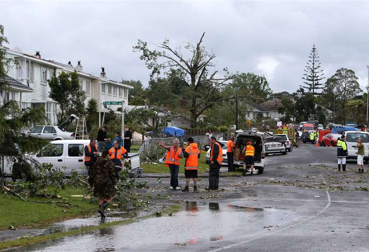 Tres muertos por tormentas que azotan Nueva Zelanda