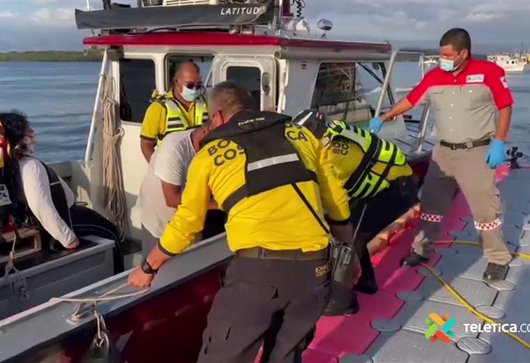 Choque de embarcaciones deja cuatro personas heridas en Paquera