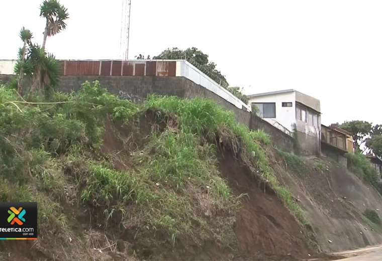Alcalde de Tibás pide a Conavi intervenir muro con amenaza de deslizamiento