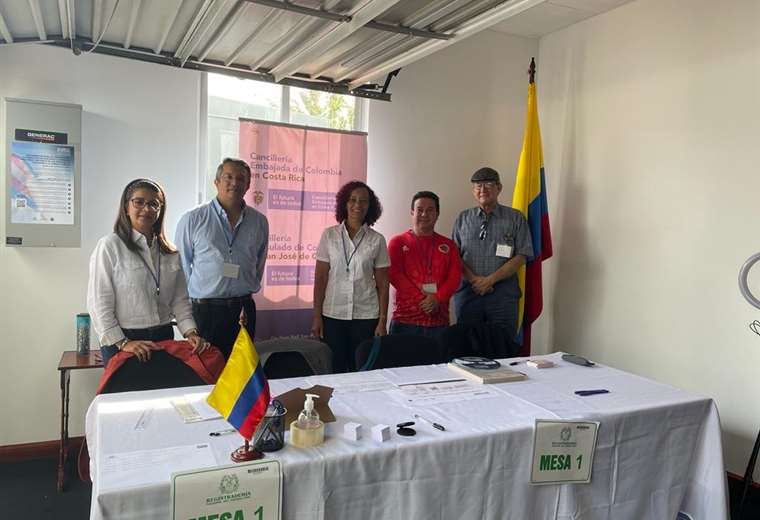 Más de 600 colombianos han emitido su voto desde Costa Rica