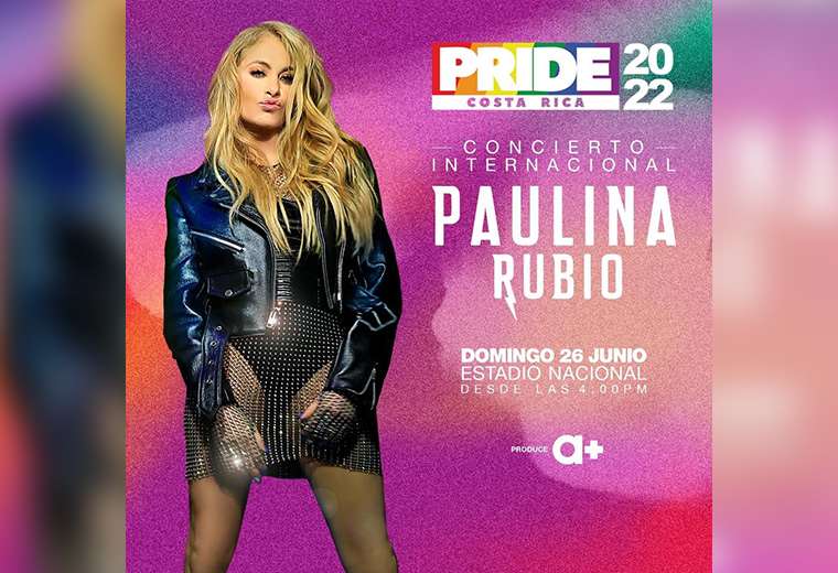 Paulina Rubio será la artista estelar del 'Pride 2022'