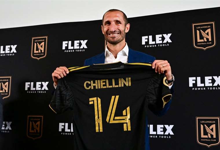 Chiellini aterriza en Los Ángeles FC: "Es el club perfecto para mí"