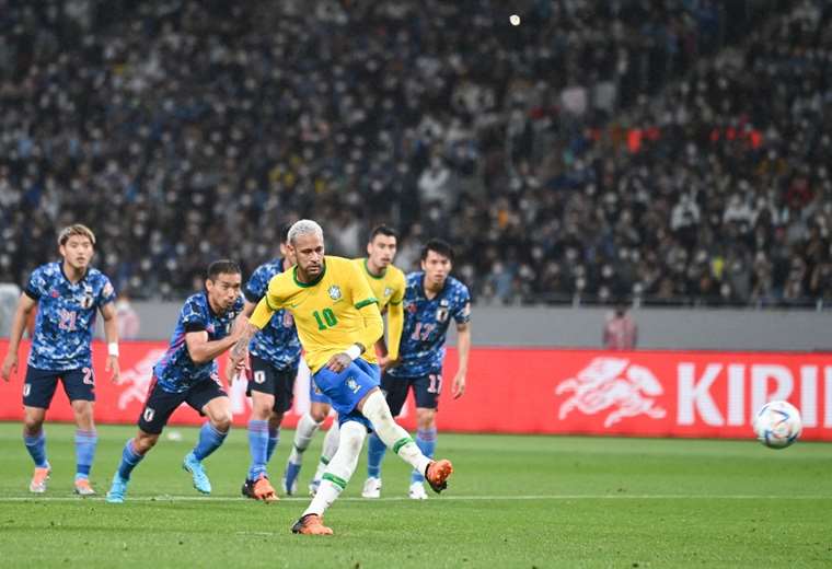 Neymar le da apretado triunfo a Brasil ante Japón en amistoso en Tokio