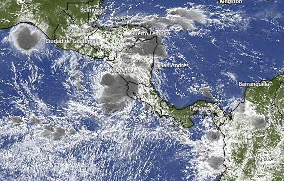 Tormenta Bonnie se aleja de Costa Rica con vientos sostenidos de hasta 65 km/h