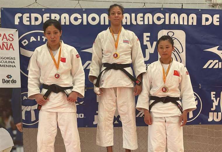 Judoca Diana Brenes logra oro en España