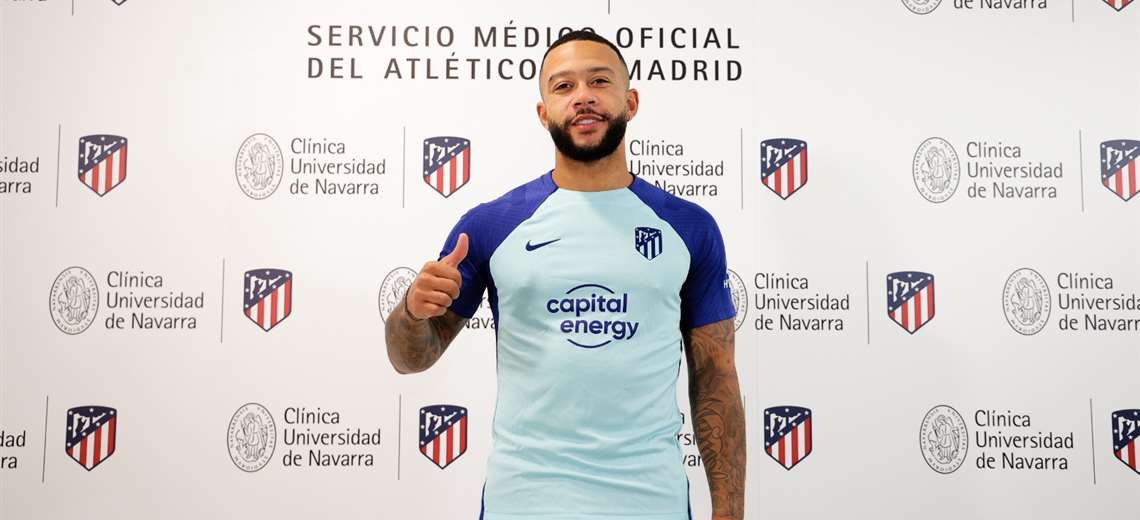 Atlético de Madrid oficializa el fichaje de Memphis Depay | Teletica
