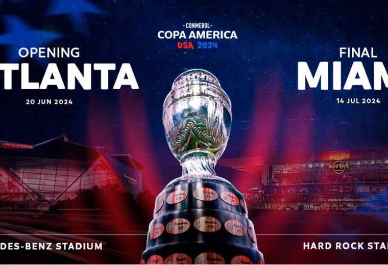 Atlanta Y Miami Serán Las Sedes De Apertura Y Final De Copa América ...