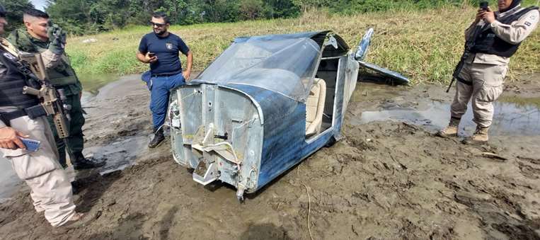 Aeronave de CMAR aparece siniestrada en el Pacífico sur costarricense