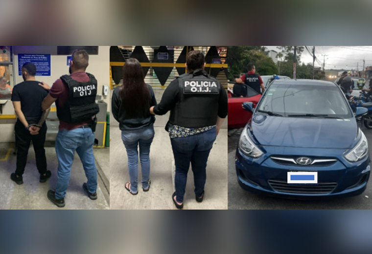 Hombre y mujer detenidos como sospechosos de préstamos “gota a gota ...