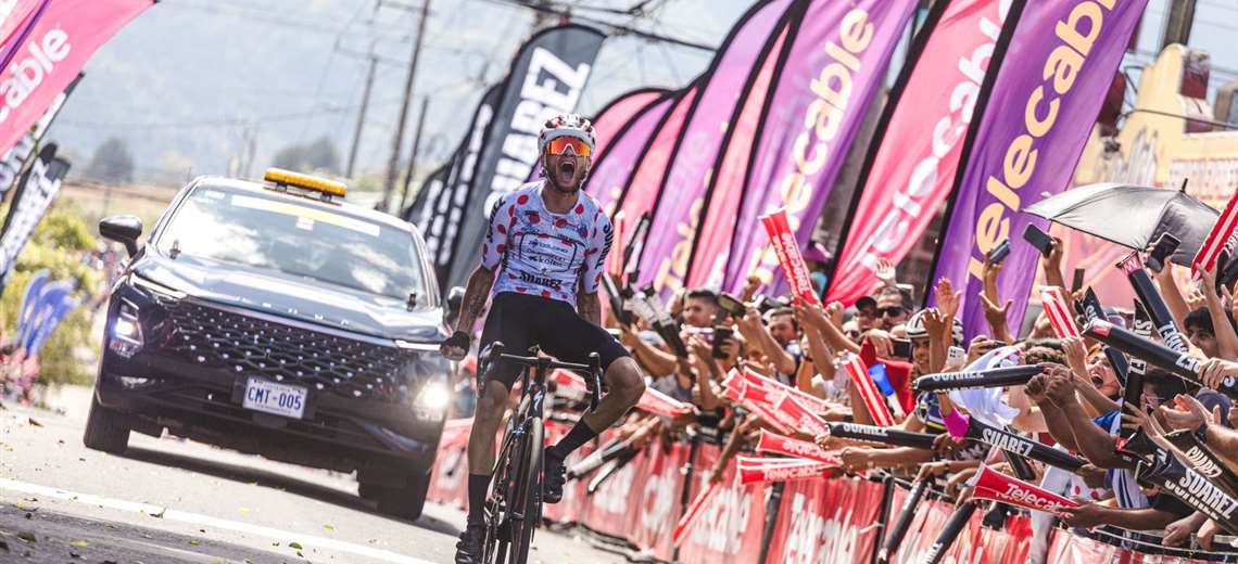 Vuelta Costa Rica Sebastián Moya gana la penúltima etapa y Juan Diego