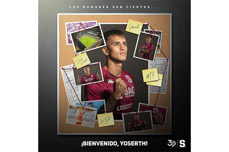 Yoserth Hernández, nuevo jugador de Saprissa