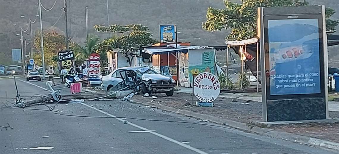 Mujer Muere Tras Aparatoso Choque En Caldera Teletica