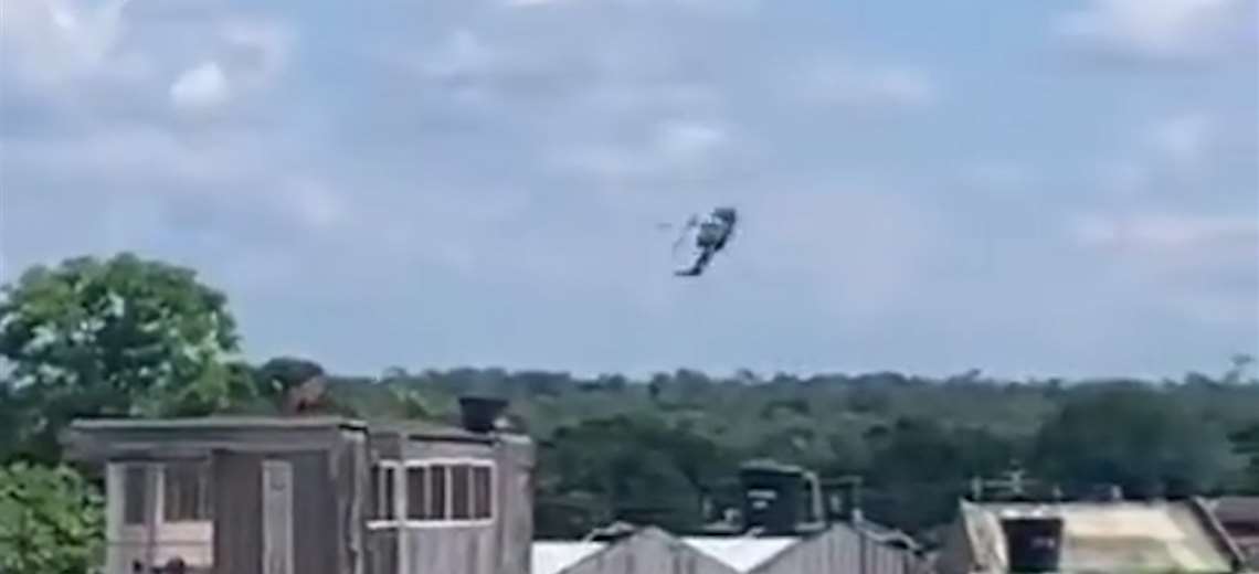 Video: Helicóptero Se Estrella En Colombia, No Hay Sobrevivientes ...